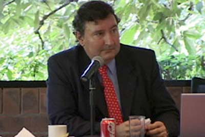 Experto en Derecho Penal, Ricardo Rojas, en la UFM