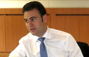 Gonzalo Melián, en la Universidad Francisco Marroquín.