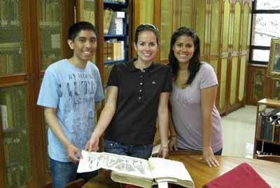 Estudiantes de Illinois en la UFM