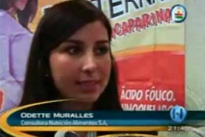 Nutricionista Muralles, de la UFM, en ''Hechos Guatemala''