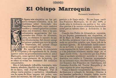 Francisco Marroquín en revista de 1908