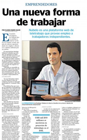 El reportaje fue publicado el 22 de enero de 2013.