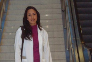 Johana Galindo, estudiante de Nutrición en la UFM se halla haciendo sus prácticas en Utah.