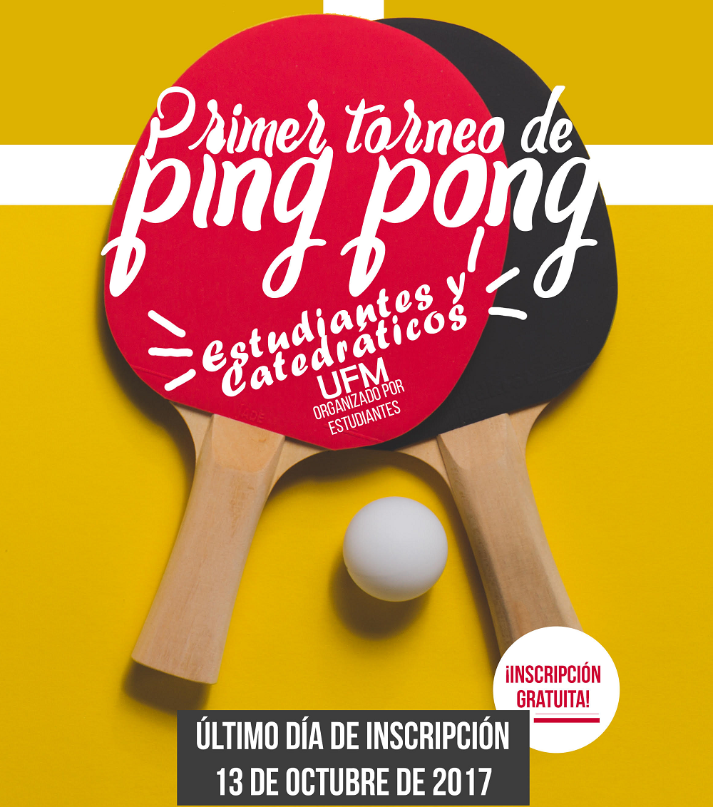 ¡inscríbete En El Torneo De Ping Pong El Amigo De La Marro
