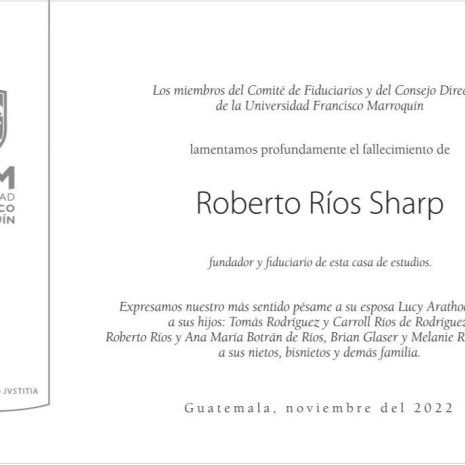 Roberto Ríos - UFM